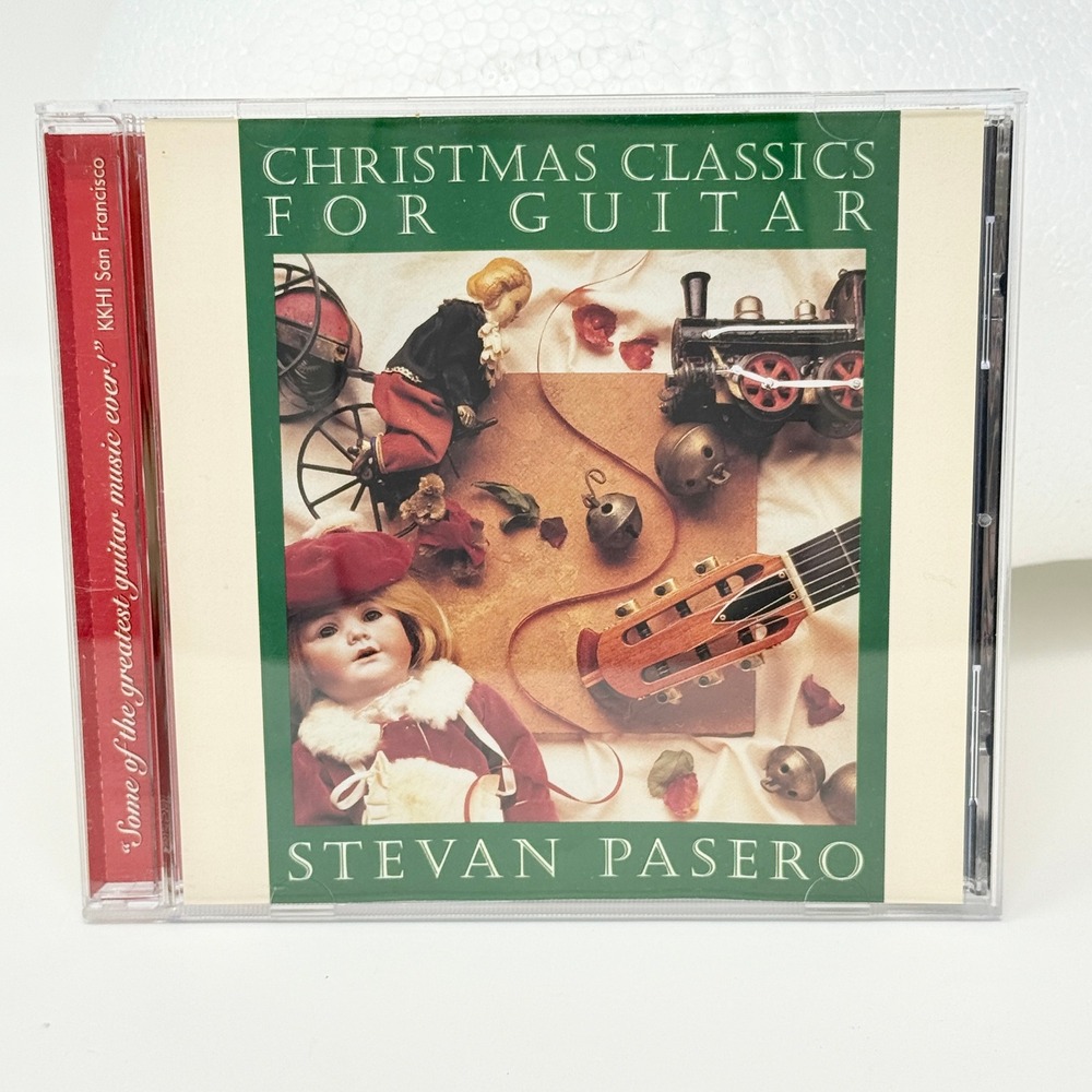 Stevan Pasero Christmas Classics for Guitar CD 1987 Sugo Music SR8602 Acoustic